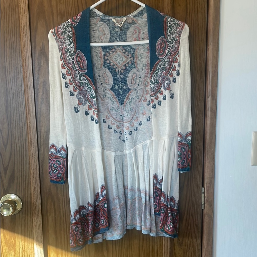 Free People Multicolor Knit Sweater